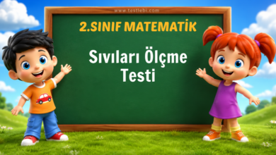 Sıvıları Ölçme Testi