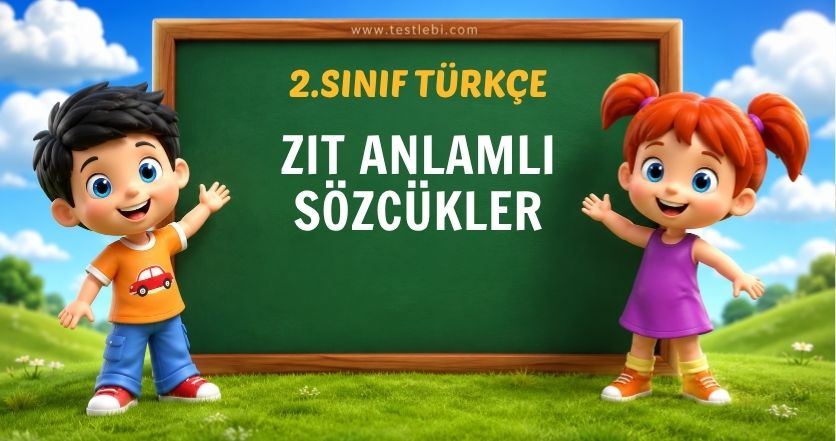 ZIT ANLAMLI SÖZCÜKLER