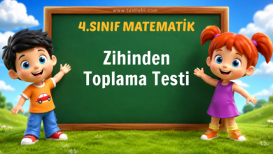 Zihinden Toplama Testi